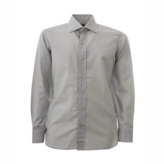 Tom Ford Gray Allover Print Shirt