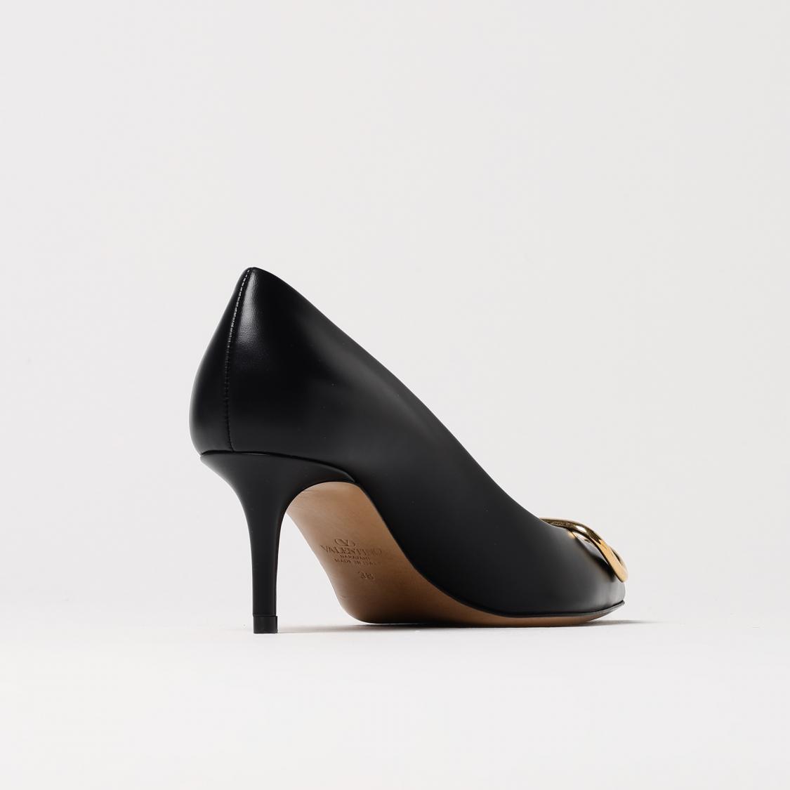 Valentino Garavani VLogo Leather Pumps - Image 4