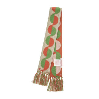 Valentino Garavani Geometric Jacquard Cotton Scarf