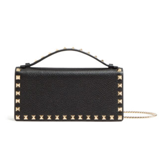 Valentino Garavani Rockstud Leather Shoulder Bag