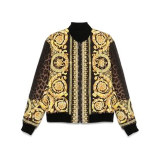 Versace Reversible Jacket with Iconic Barocco Pattern