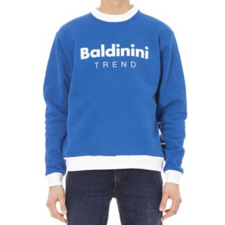 Baldinini Trend Blue Long Sleeve Sweatshirt