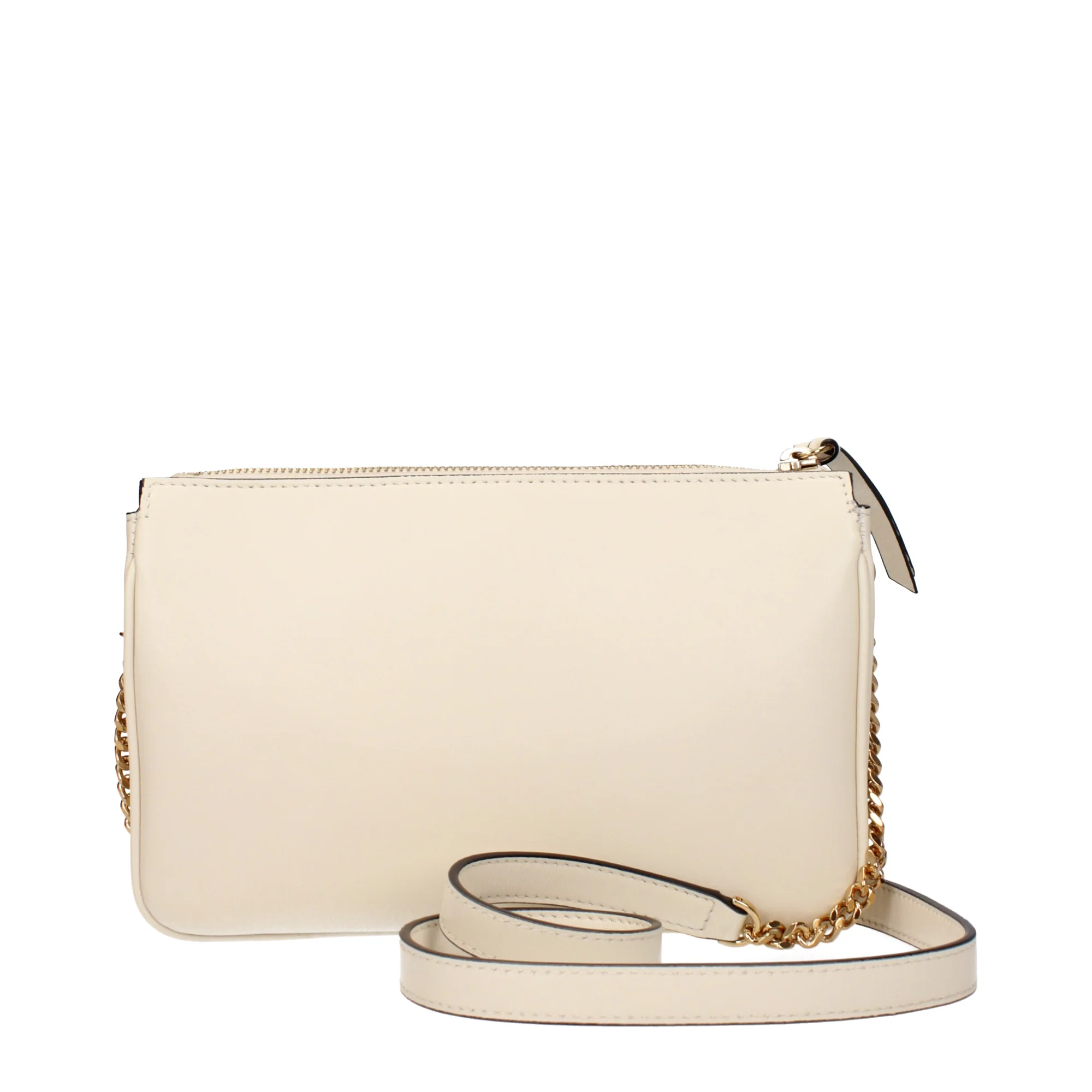 Versace Lamb Leather Crossbody Bag with Medusa Logo – White - Image 4