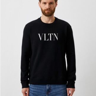 Valentino Cotton Roundneck Sweatshirt with Print