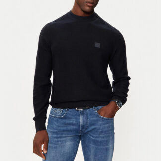 Boss Men's Blue Knitwear