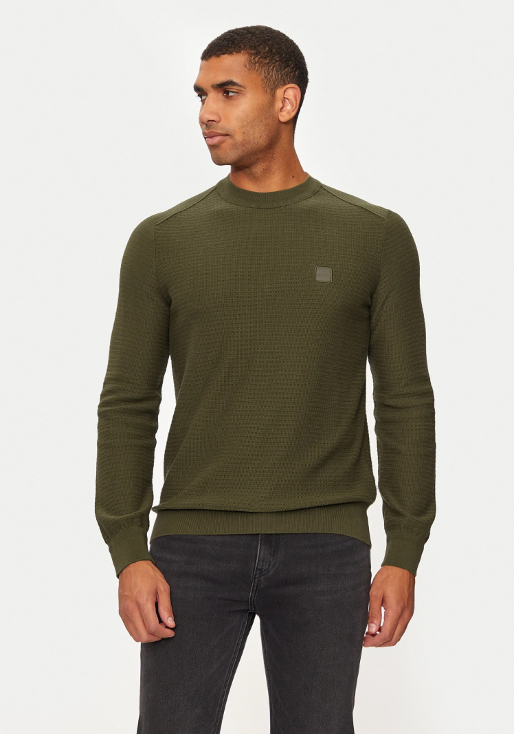 Boss Men's Green Knitwear - Image 2