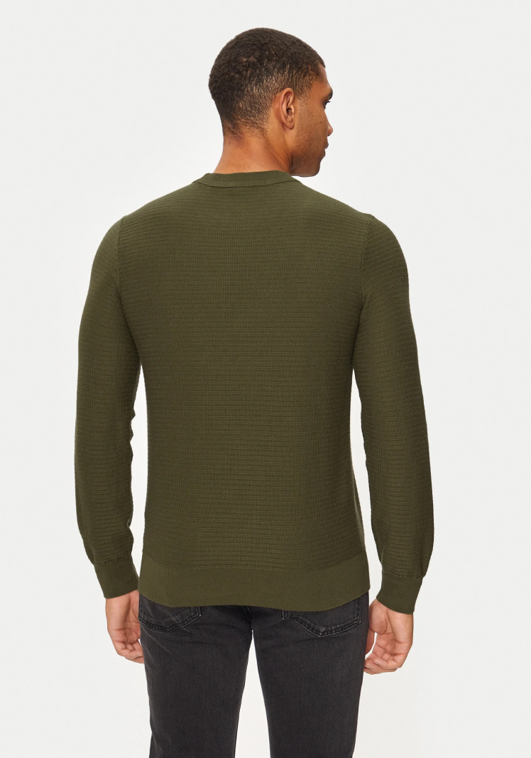 Boss Men's Green Knitwear - Image 3