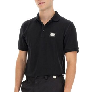 Dolce&Gabbana Men's Virgin Wool Polo Shirt