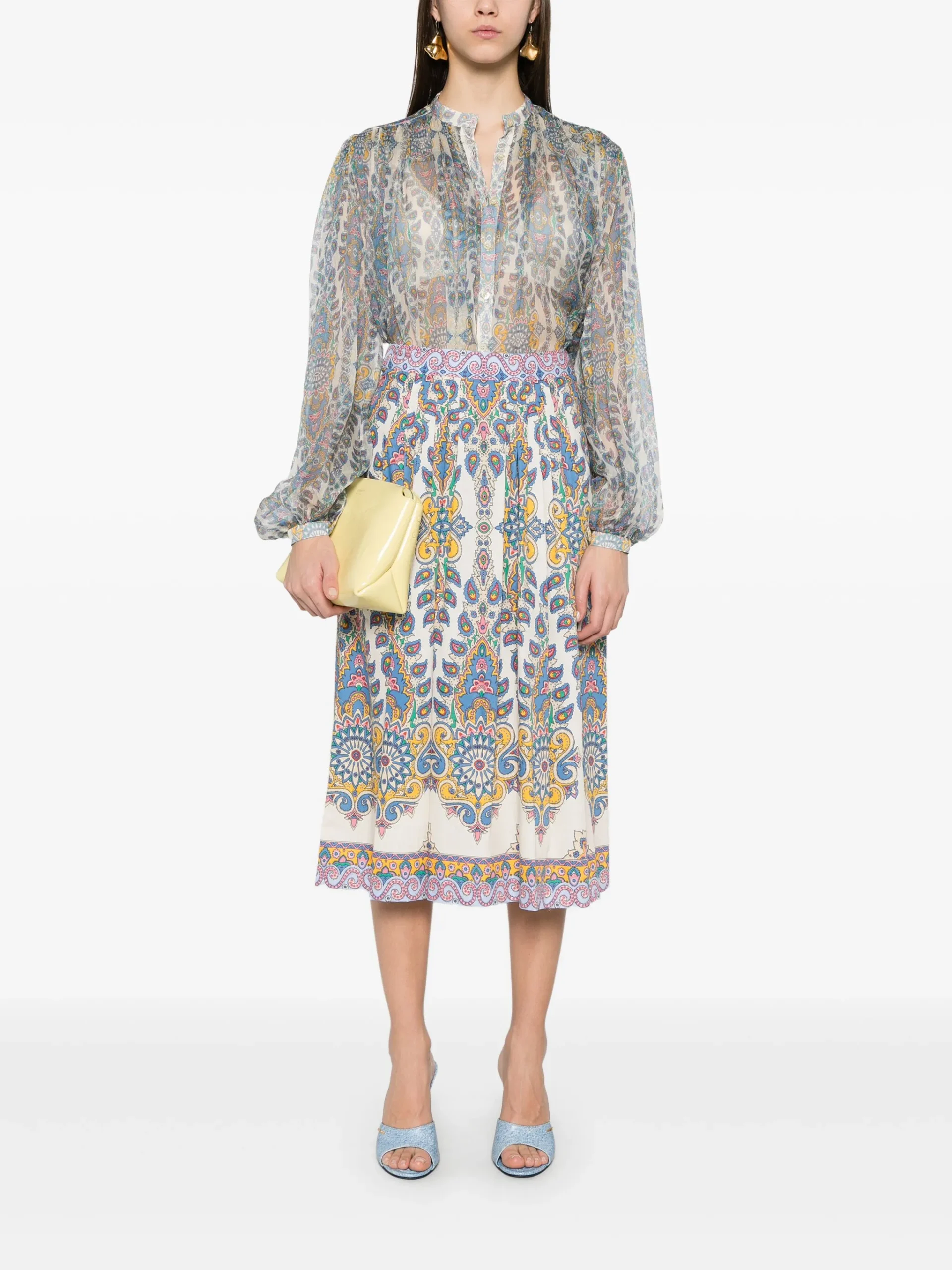 Etro Paisley Print Blouse - Image 4