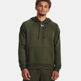 Under Armour Men's Green Hoodie Sweatshirt