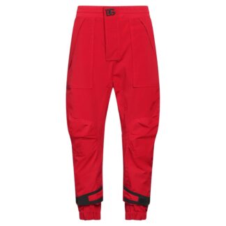 DOLCE&GABBANA Red Casual Pants