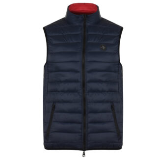 U.S. Polo Assn. Men's Blue Sleeveless Gilet