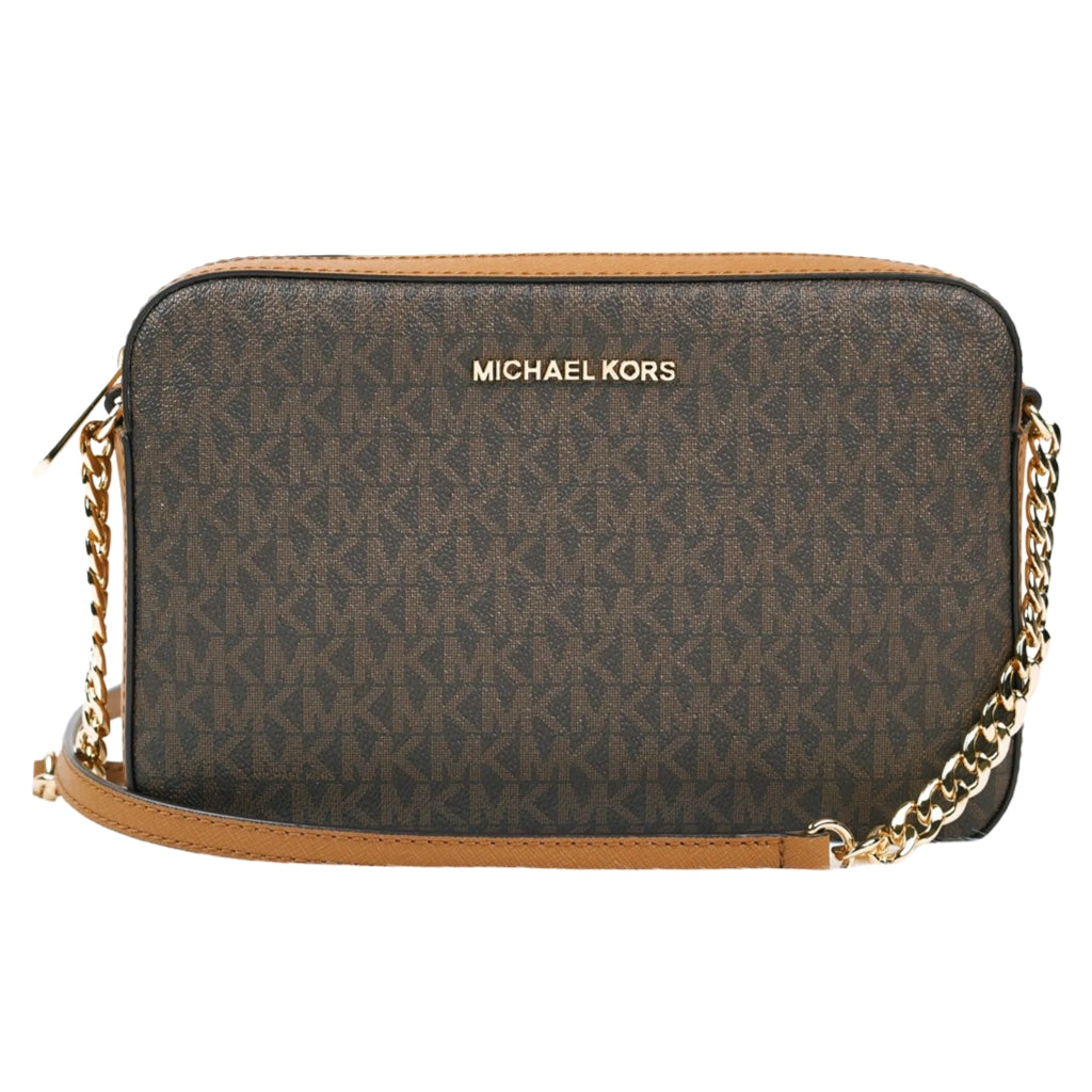 Michael Kors Jet Set Large Crossbody Bag in Brown - Image 2