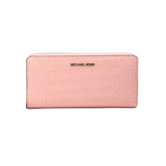 Michael Kors Jet Set Large Primrose Animal Print Continental Wrist Wallet