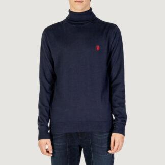 U.S. Polo Assn. Men's Plain Turtleneck Knitwear