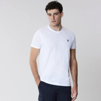 U.S. Polo Assn. Men's White Cotton T-Shirt