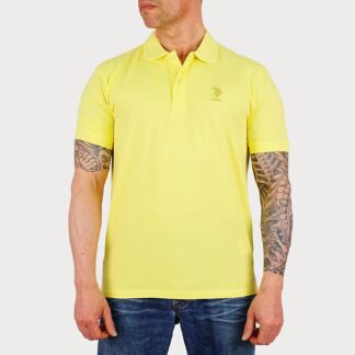 U.S. Polo Assn. Men's Yellow Polo Shirt
