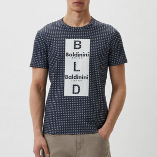 Baldinini Trend Men's Gray Cotton Short Sleeve T-shirt