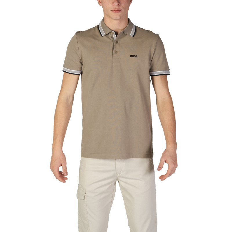Boss Men’s Plain Brown Polo Shirt