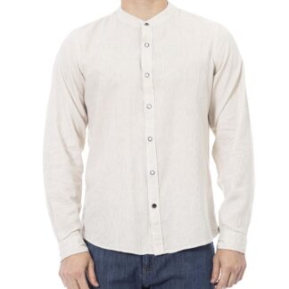 Baldinini Trend White Regular Fit Shirt for Men