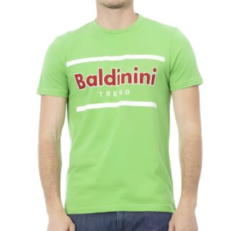 Baldinini Trend Green Short Sleeve T-Shirt