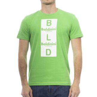 Baldinini Trend Green Cotton T-Shirt