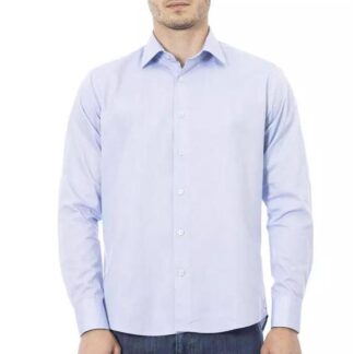 Baldinini Trend Light Blue Regular Fit Shirt