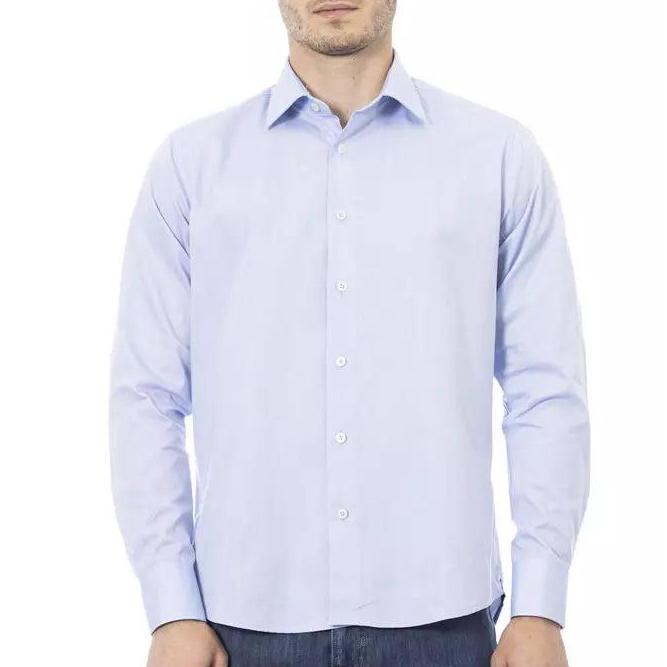Baldinini Trend Light Blue Regular Fit Shirt
