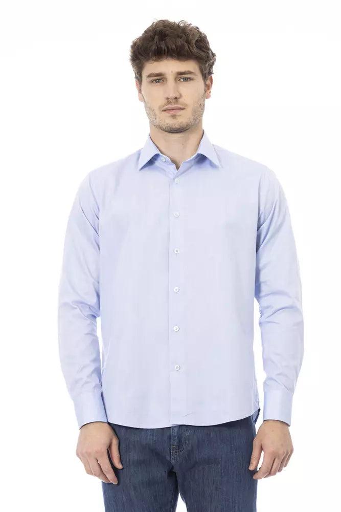 Baldinini Trend Light Blue Regular Fit Shirt - Image 2