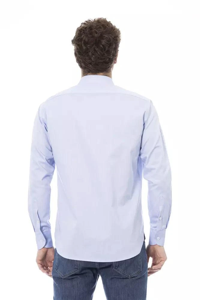 Baldinini Trend Light Blue Regular Fit Shirt - Image 4
