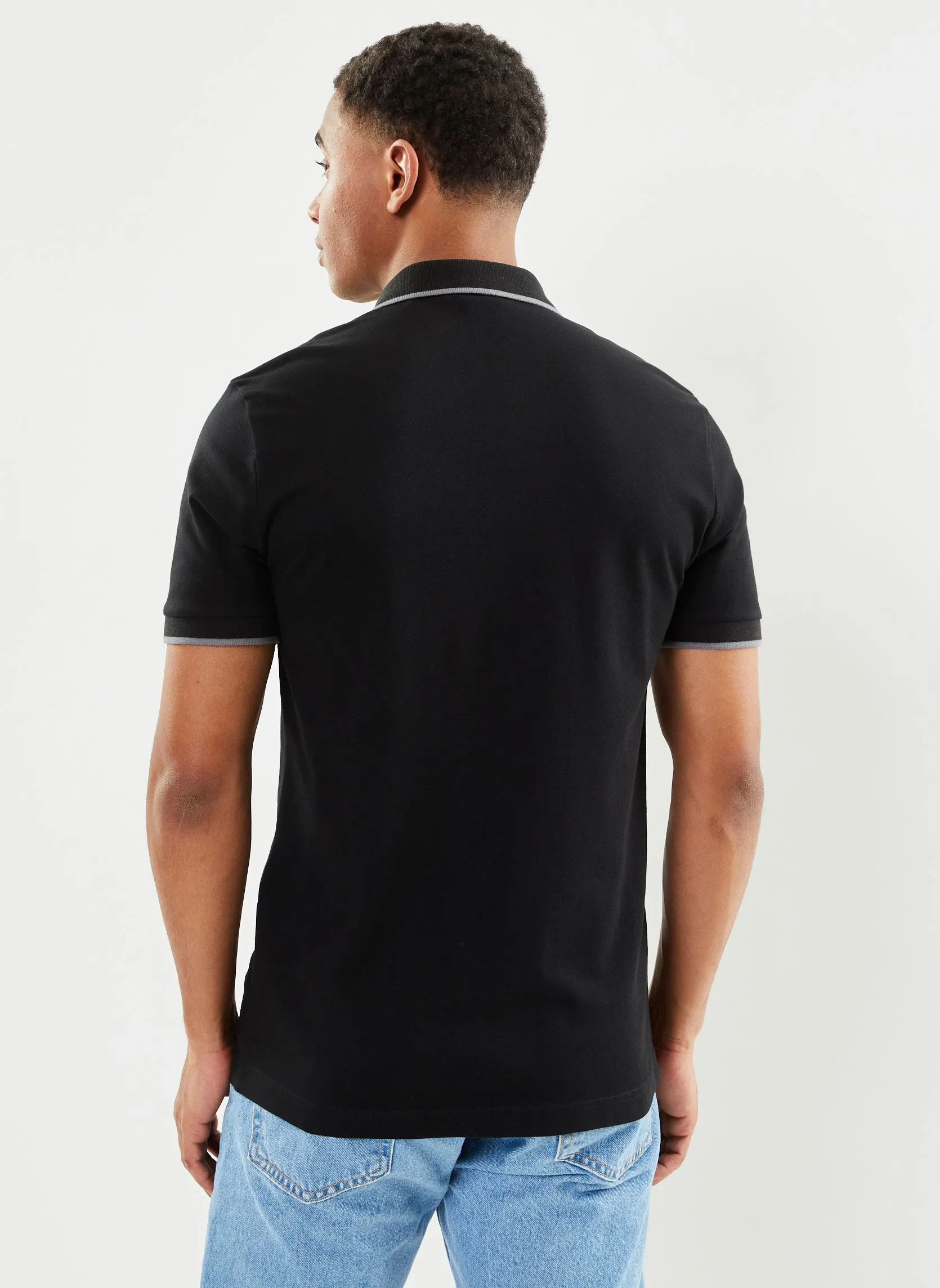 Boss Men's Black Polo Shirt - Image 5