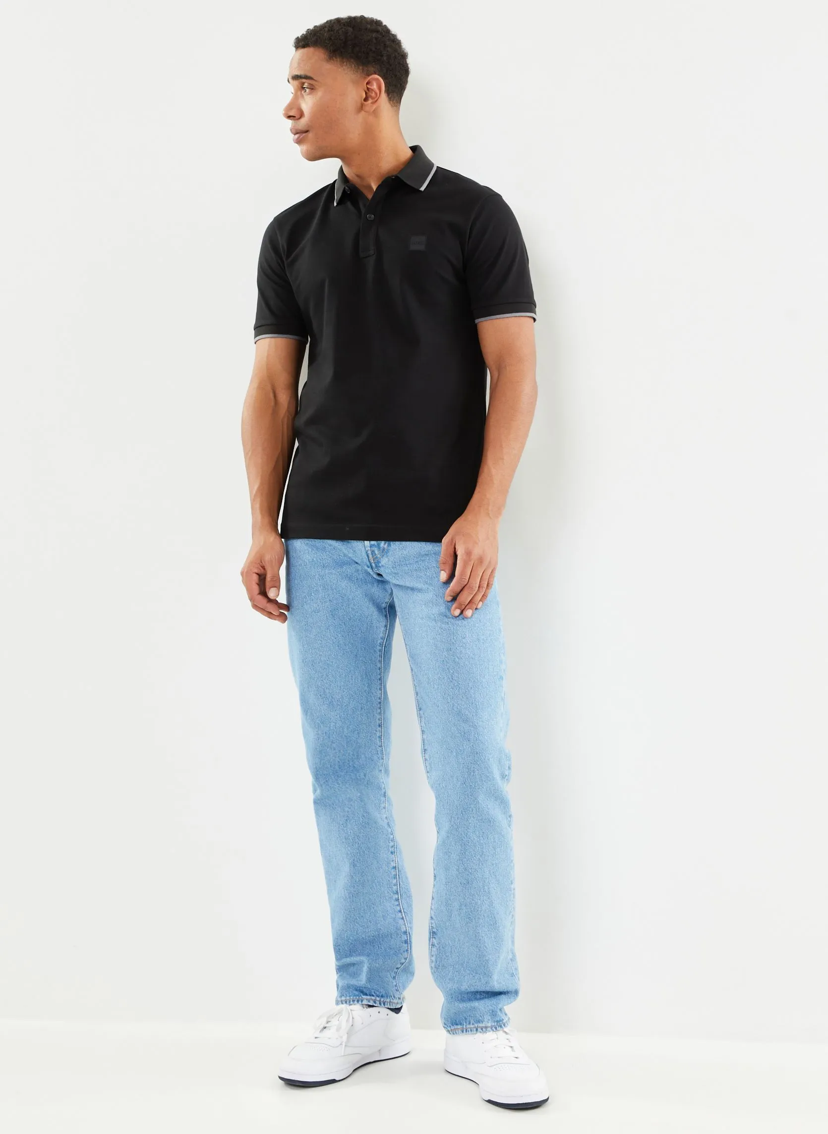 Boss Men's Black Polo Shirt - Image 3