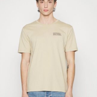 Fila Beige Cotton T-Shirt for Men