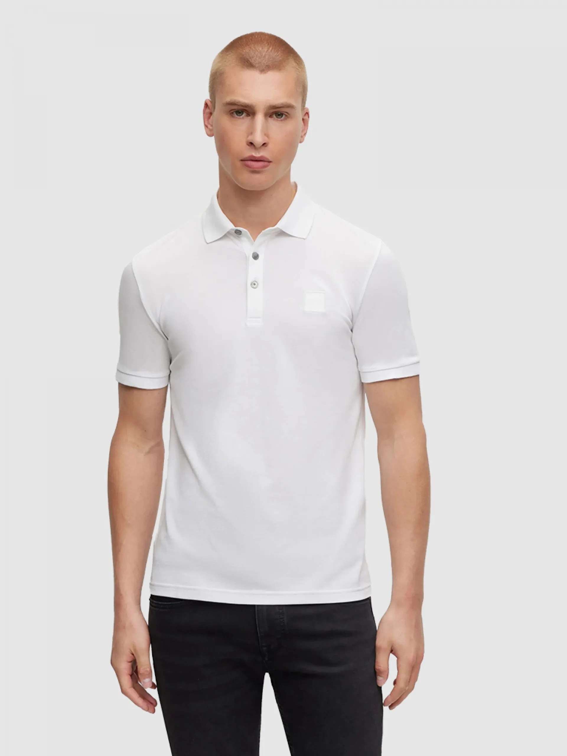 Boss Men's White Polo Shirt - Image 2