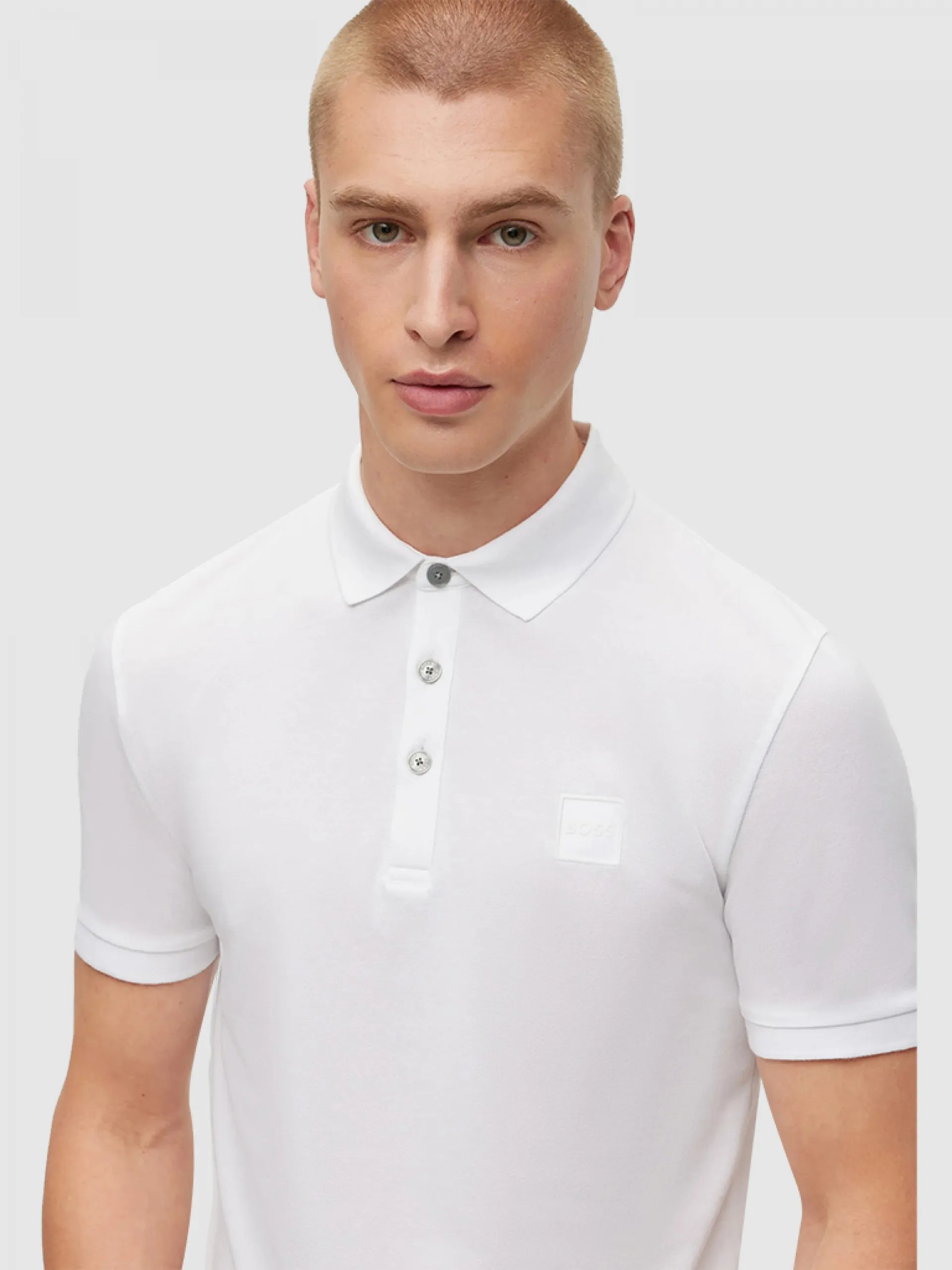 Boss Men's White Polo Shirt - Image 3