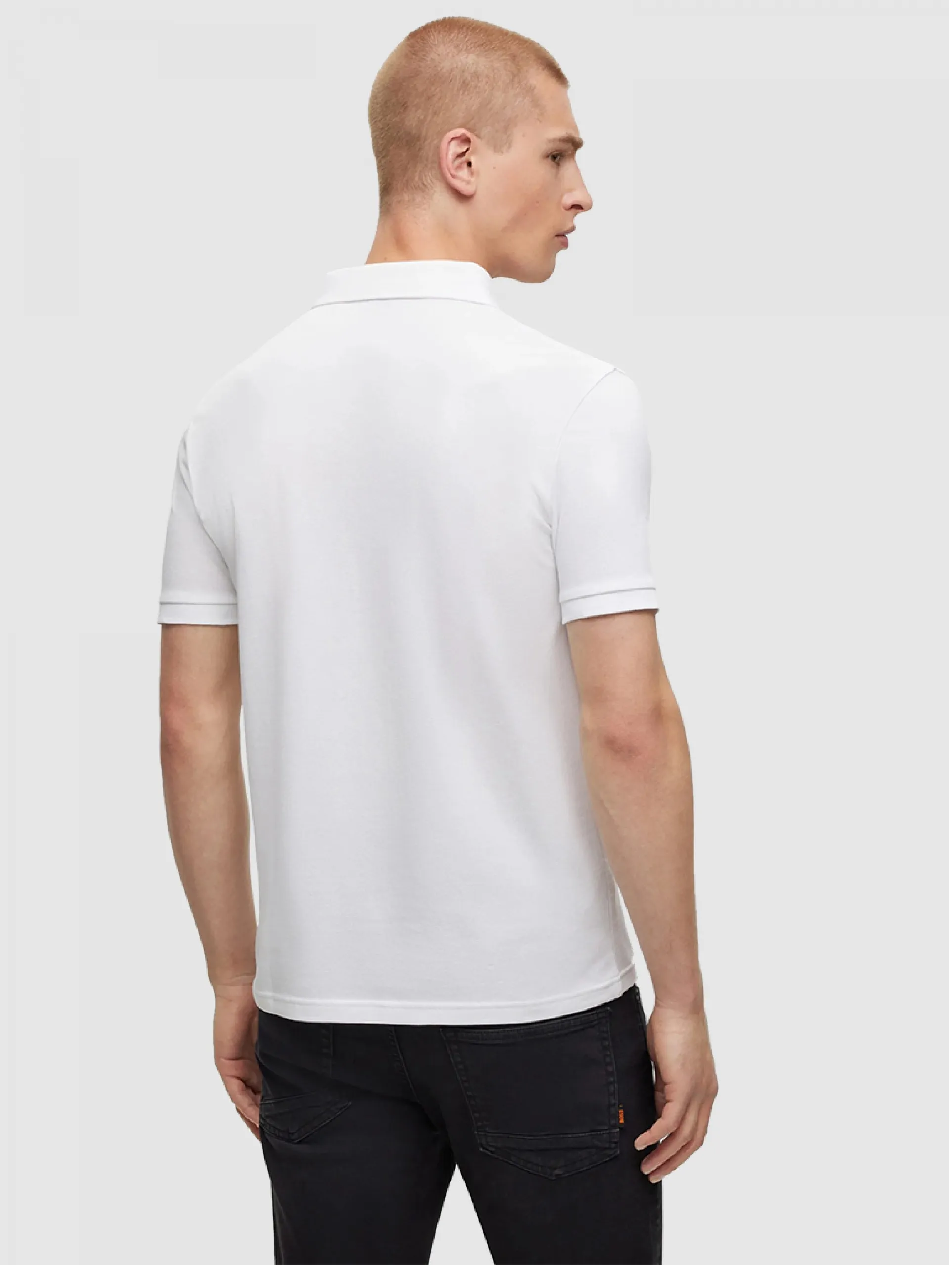 Boss Men's White Polo Shirt - Image 5