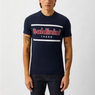 Baldinini Trend Blue Short Sleeve T-Shirt for Men