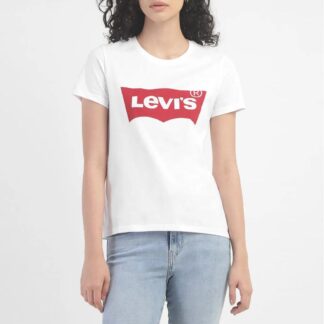 Levi’s Women’s White Printed T-Shirt