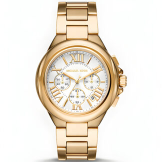 Michael Kors Women’s Gold Stainless Steel Chronograph Watch