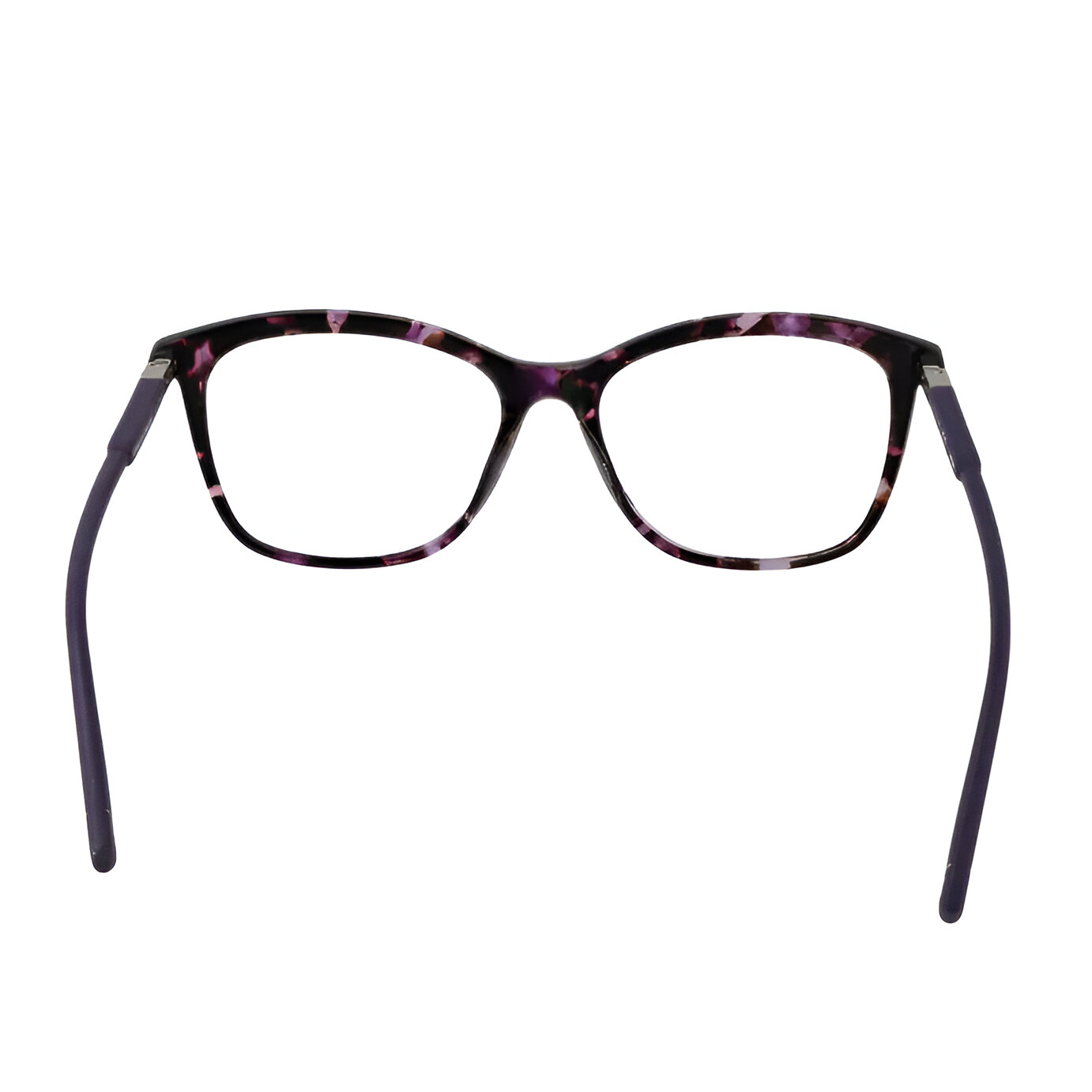 Fila Women's Purple Full-Rim Square Eyeglasses - Image 5