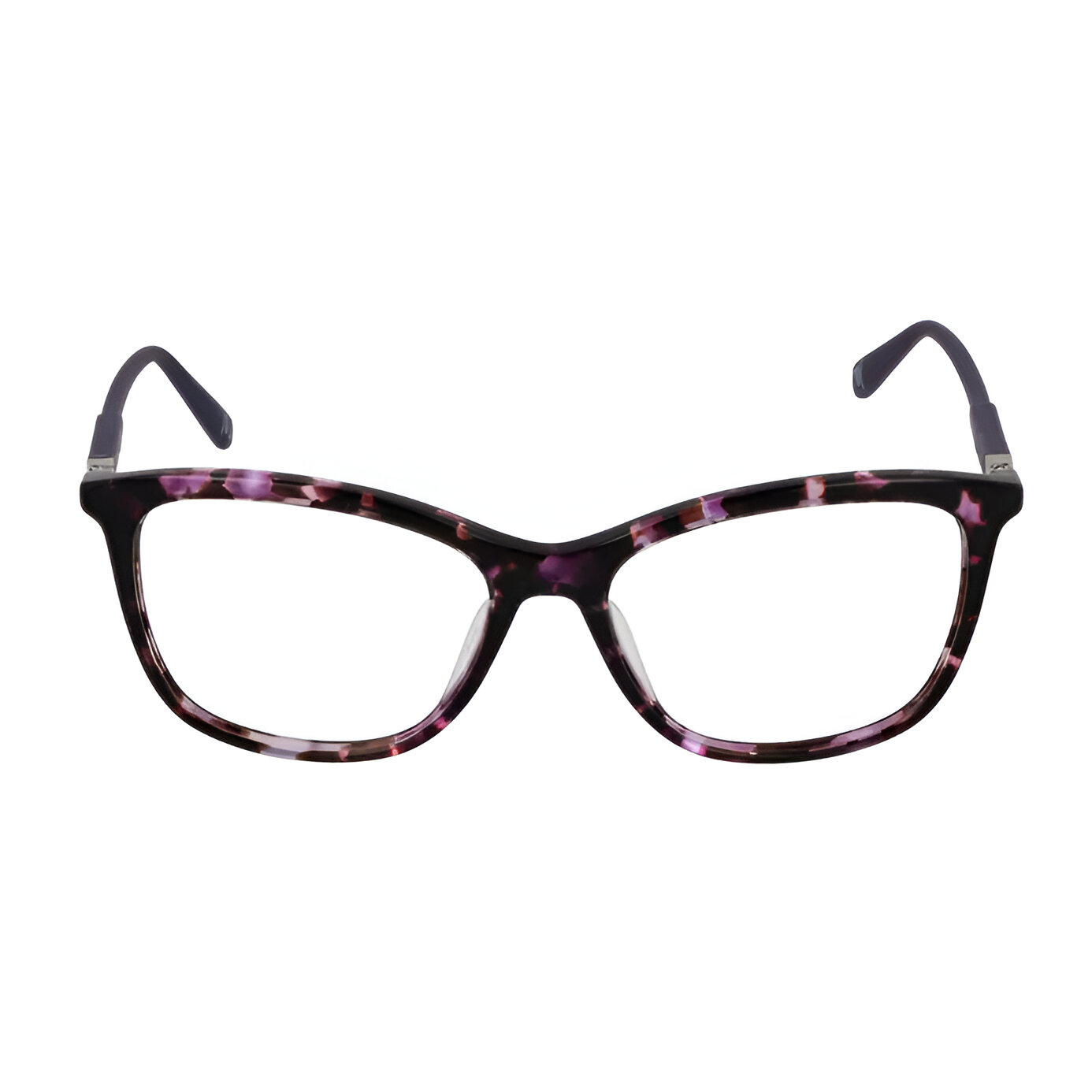Fila Women's Purple Full-Rim Square Eyeglasses