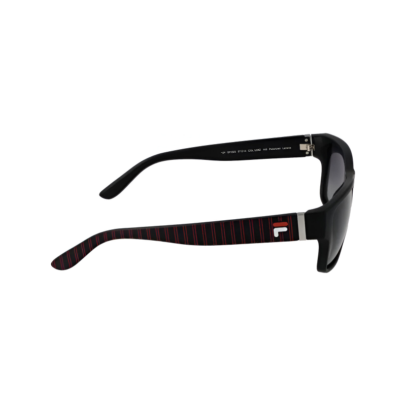 Fila Men's Black Square Polarized Sunglasses - Image 6