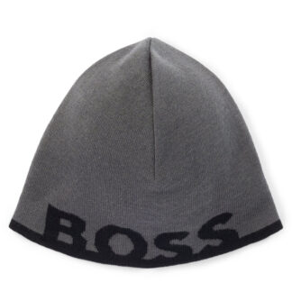 Boss Men's Black Printed Cap
