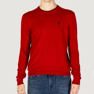 U.S. Polo Assn. Men's Red Knitwear