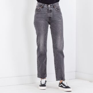 Levi's Women's Black High-Rise Cotton Jeans – Fall/Winter Denim Classic