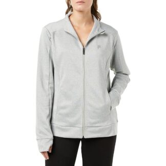 Stylish Long Sleeve Sweatshirt with Zip & Logo by Fila