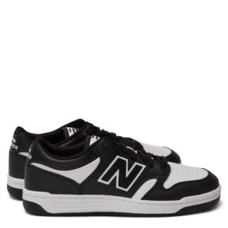 New Balance 480 Black Leather Sneakers