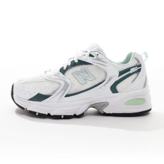 New Balance 530 Green Leather Sneakers