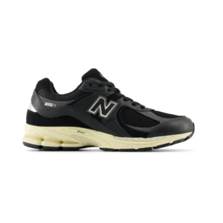 New Balance M2002RIB Black Leather Sneakers