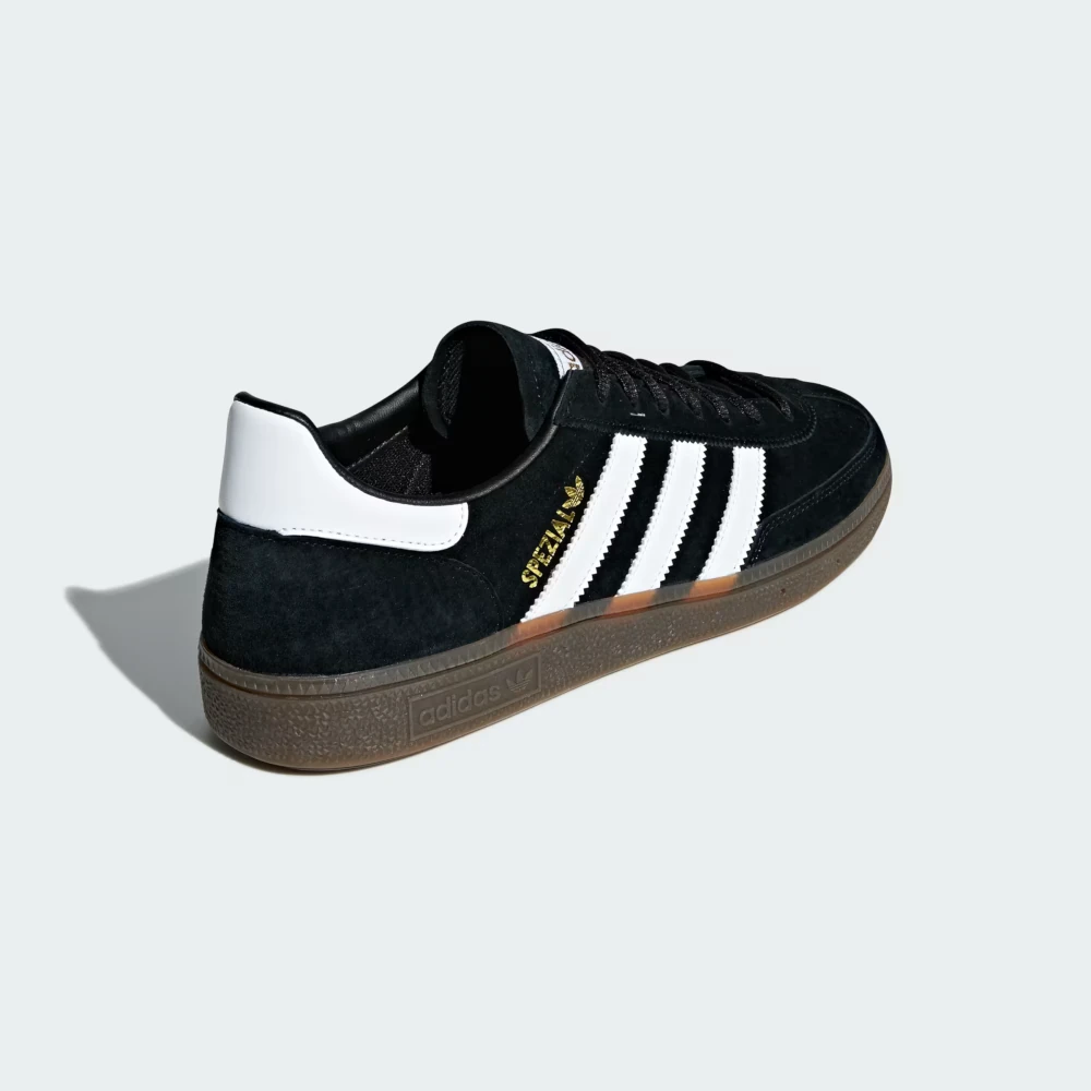 Adidas Men's Black Suede Sneakers - Image 3
